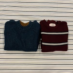 2 Zara Boys Sweaters - Size 6